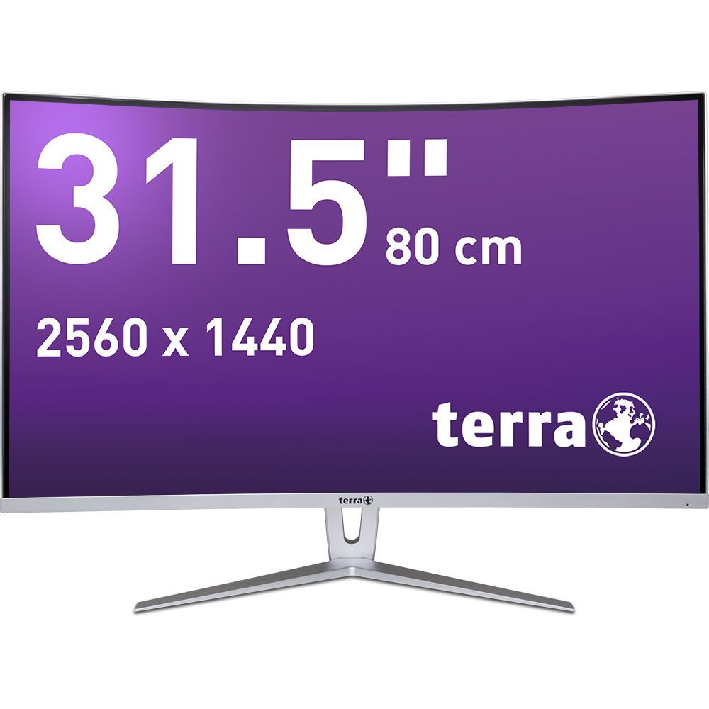 TERRA LCD/LED 3280W V3 gris/blanc CURVED USB-C/HDMI/DP