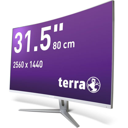 TERRA LCD/LED 3280W V3 gris/blanc CURVED USB-C/HDMI/DP